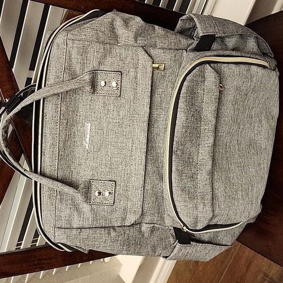 Lovevook Grey 15.6 Laptop bag with charging port - Picture 1 of 14